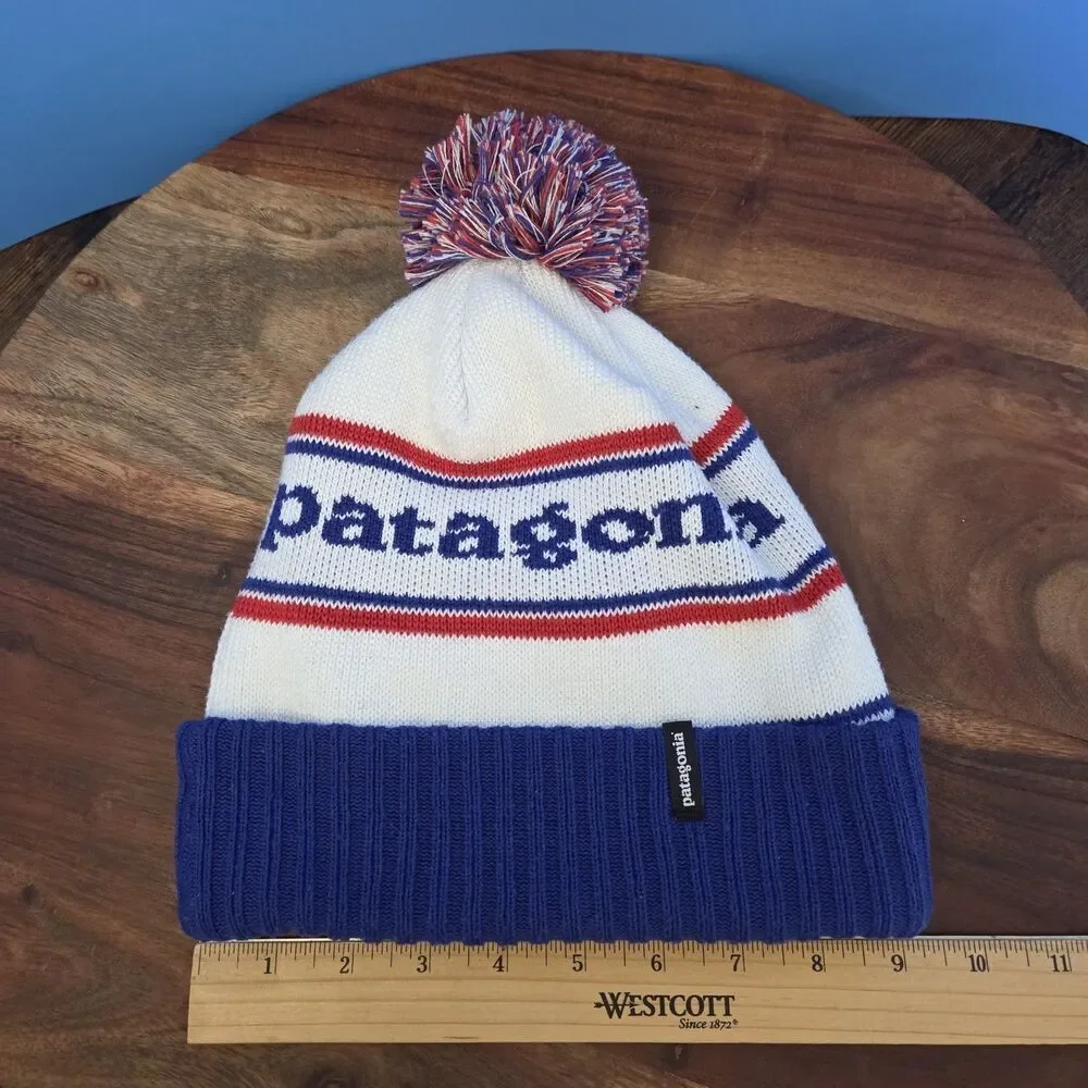 Patagonia Powder Town Beanie Toque Viking Blue 29187 Unisex Adult One Size